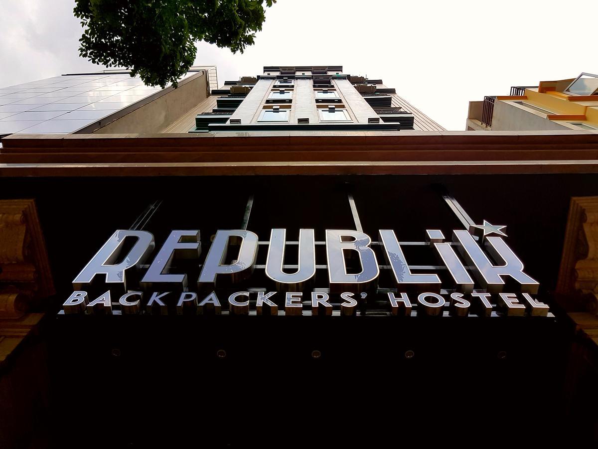 Republik Backpackers Hostel Hanoi Luaran gambar