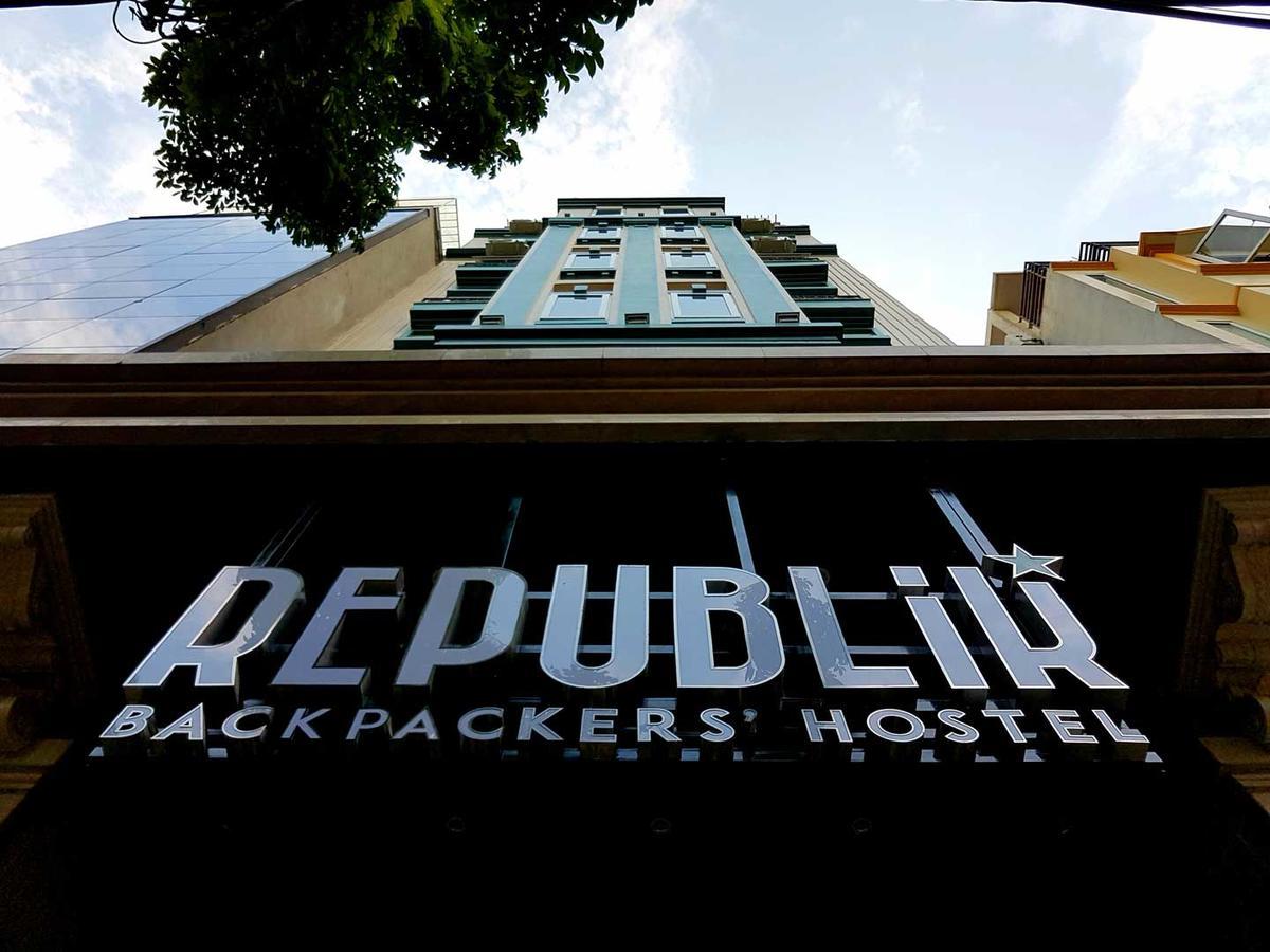 Republik Backpackers Hostel Hanoi Luaran gambar