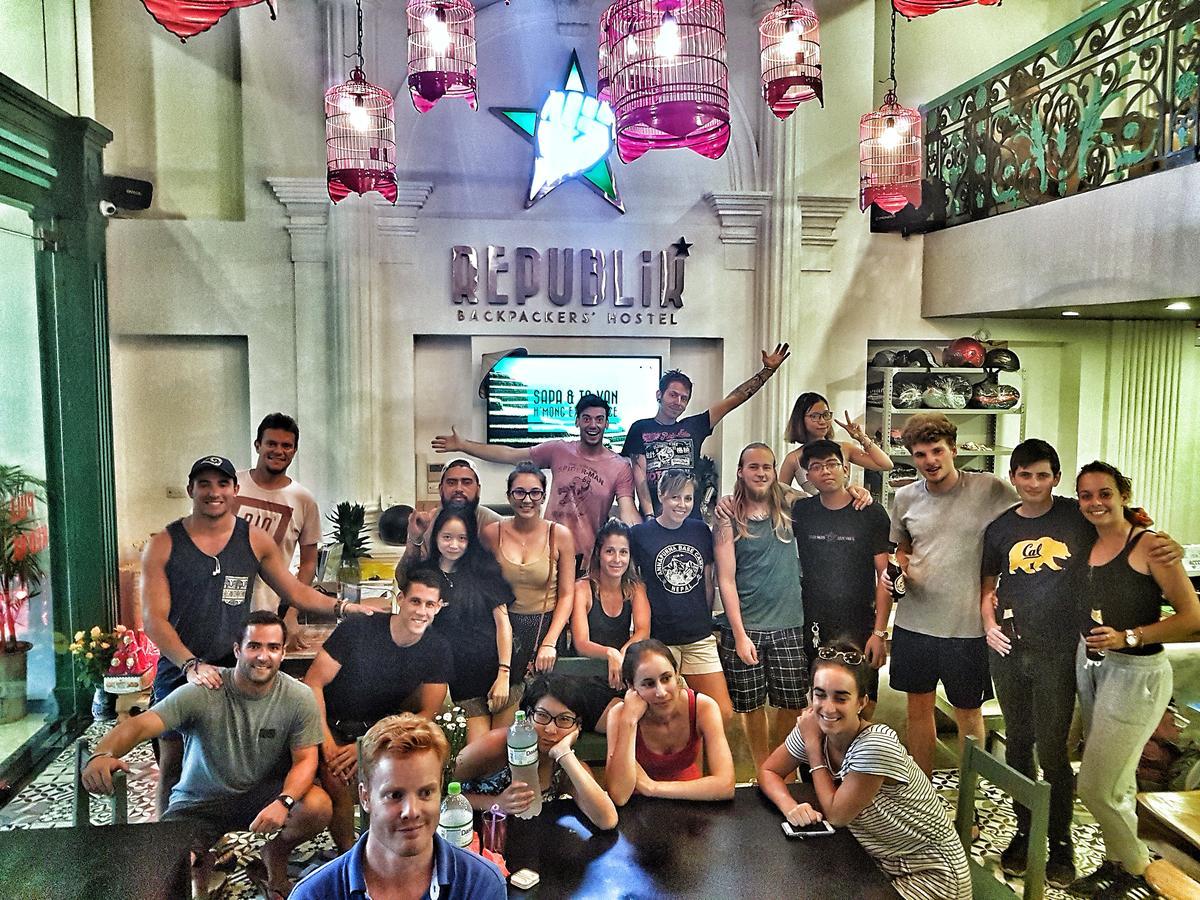 Republik Backpackers Hostel Hanoi Luaran gambar